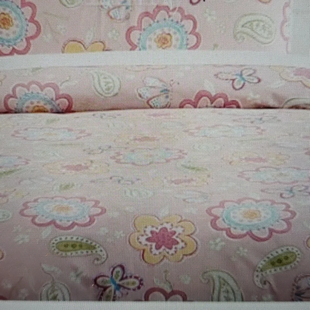 Pottery Barn Kids SAMANTHA Floral Duvet Cover